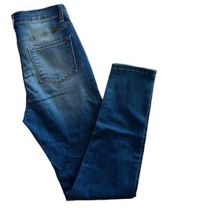 KanCan Dark Blue High-Rise Slim Jeans